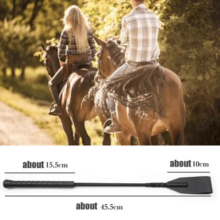 Real%20Leather%20Horse%20Riding%20Crop%20And%20Riding%20Whip%20With%20Mesh%20Flogger%20Handle%20Genuine%20-%20Image%202