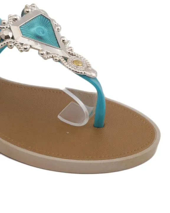 Maya%20Traders%20Sea%20Green%20Imported%20Italian%20Design%20Fancy%20Women's%20Stylish%20Flat%20Sandals%20-%20Comfortable%20Party%20&%20Casual%20Wear%20-%203K%20-%20Image%206