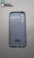 Samsung Galaxy S21 FE - Leather Fabric Texture Case - Soft Back Cover. 
