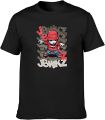 Jabbawockeez Summer Men's Novelty Short Sleeved 3D Printed T-Shirt Crewneck Casual Unisex Tee. 