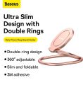 Baseus Phone Ring Holder Finger 360 Degree Rotation Metal Cell Phone Ring Grip Foldable Cellphone Stand For Iphone Xiaomi. 