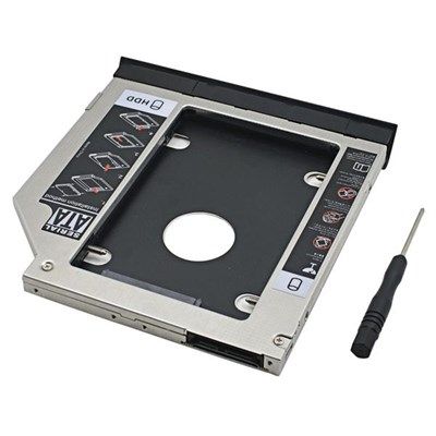 HDD Caddy Case 9.5mm SATA 2.5'' HD Hard Disk Drive Enclosure SSD Case Box For Laptop CD-ROM DVD-ROM