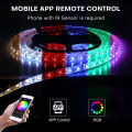 Dynamic Life RGB LED Strip Lights 15 Feet Self-Adhesive Waterproof Color Changing Remote Control Complete kit with 12V Adapter 2835. RGB Lights Strip for PC Gaming, Bedroom, Kitchen, and Home Decoration. 