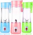 Juicer Blender 6 Blades USB Portable 380ml Mini Fruit Bottle by zayraz Juicer Small Blender Single Serve USB Rechargeable Cup Blender for Shakes and Food Grade Water Bottle Portable Fruit Juicer Machine. 