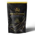 Pea Protein Isolate 2 kg (4.4 lbs) - Cafe Latte Coffee Flavour by Pure Health Nutrition (2 Packs of 1 kg). 
