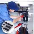 300 Pcs Nuts Bolts Set Hex Bolts Nut and Washer Assortment Screws Bolts M3 Tool Kit with Plastic Box (Black). 