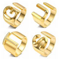 4pcs/set Punk Women's Ring olivia rodrigo World Tour GUTS Silver Color Rings Fans Gifts Adjustable Fashion Jewelry accessories. 