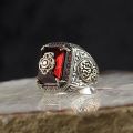 DAIHE Wholesale Price Fashion Jewelry Men Rings Luxury Retro Hip Hop Zircon Ring For Men. 