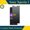 Sony Xperia One Ceramic Matte Screen Protector ( NO Black Border) Fiber sheet Born PUBG Gaming xperia1 - Matte. 