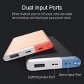 Rock Odin Power Bank 5000 Mah Single Usb Fast Charge With Two Input Ports. 