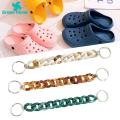 Green Home Shoe Charm Chain Smooth Women Bag Shoe Chain Decor Accessories. 