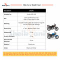 Suzuki GSX 125 Cover - Suzuki Bike Covers for GSX 125F bike - Dust proof Parking Cover Dirt proof Bike Top Cover Sun Resistant - Made from waterproof bike cover fabric to save the bike - suzuki gsx 125 bike accessories. 