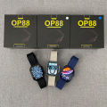 OP88 - Smart Watch - 1.96 inch curved screen AMOLED  - mechanical rotating crown - Smart Watch. 