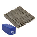 Metal Number Stamps, Strong Durable 9Pcs Metal Stamp Set for Wood. 