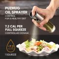 Glass Oil Spray Bottle Pump for Oil-Control Kitchen Olive Oil-Sprayer Pot Bottle Dispenser Gadget Cooking Tools For BBQ, Baking, Frying, Salad, Oil Spray Bottle. 