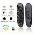 Air Mouse C120 Wireless Keyboard Remote Control with voice control. 
