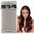 Hair Pearls Stick On Self-Adhesive Pearls Stickers - Face Pearls for Hair Accessories, Fashion Forward. 