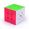 Rubik Cube Sticker less - 3x3x3 Magic Rubik Cube - The Perfect Mind Game Exercise For Adults/Kids. 