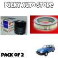 SUZUKI KHYBER AIR FILTER + OIL FILTER PACK OF 2. 