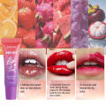 6 Colors Tear Off Lip Glaze Fruity Matte Liquid Lipstick Tint Color Dye Waterproof Lip Stain Lasting Makeup Peel Off Cosmetics. 