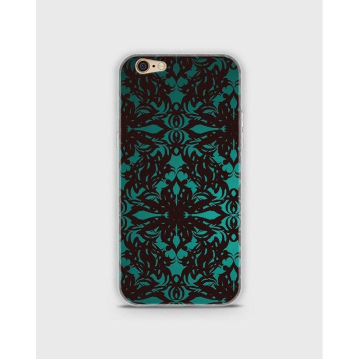 Oppo A39 Cover In Hybrid Soft Case Cover Greenblackish - 1Cover729