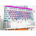 Computer - Urdu English Keyboard - Board and Chart Graphics Flex sheet Panaflex Penaflex pana pena flex for Learning Education and Decoration of Class Room of School and College with customise Your School and Teacher Name. 