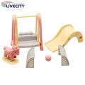 Miniature Swing Toy Non-fading Dollhouse Amusement Park Swing Toy. 