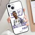 CR7-Football Star Ronaldo Phone Case for Apple iPhone 15 Pro Max 13 14 Plus 12 Mini 11 Pro XR 8 SE 7 6S XS MAX Matte Armor Cover. 
