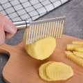 Stainless Steel Wavy Potato Cutter. 