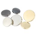 10pcs/Lot Three Color Metal Button Zinc Alloy Shank Button For Coat Jacket Windbreaker Buttons Fastener Sewing Supplies. 
