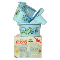 Flora Bath set printed 5 pcs with Gift Pack. 