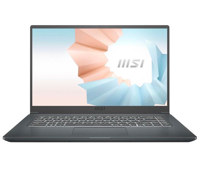 MSI Laptop Modern 15 A11MU (UHD Graphics) lake i5-1155G7 DDR IV 8*2GB RAM (3200MHz) 1TB NVMe PCIe Gen3x4 SSD 15.6″ FHD- 697