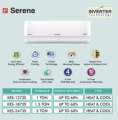 KENWOOD Inverter Ac | Model  e-Seren KES-1873S  | AC 1.5 Ton | 100% Copper | With High Efficiency Compressor Inverter | Heat & Cool | 60% Energy Saving |10 Years Compressor & 4 Years PCB Card Warranty. 