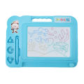 Magic Slate Drawing and Writing Board for Kids Children's Color Magnetic Magic Slate Drawing Board Cartoon Color Writing Board with 3 shapes Stamp Baby educational children's toys writing print drawing board magnetic board Best Gift For Kids. 