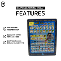 Islamic Educational Tablet Teaches Prayer Arabic and English Spelling Letters and Multiple Prayers, All in 1 learning Arabic tablet for kids. 