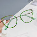 Computer Glasses Retro Full Frame High Quality Plain Glasses Anti-blue Light Cat Eye Glasses. 