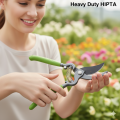 Heavy Duty Grass & Plant Cutter | Garden Shears & Scissors | Sharp Stainless Steel Pruning Shears | Gardening Hand Tool for Lawn, Shrubs, Bushes, Tree Trimming & Branch Cutting | Professional Hedge & Weed Cutter. 