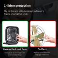 12V Mini 360 Rotating Dual Head Portable Car Seat Clip Fan Strong Wind Air Cooler Summer Car Fan Air Cooling Fan. 