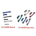 New Power Button+ Volume Side Button For Xiaomi Redmi Note 8 Pro Side Button Key. 