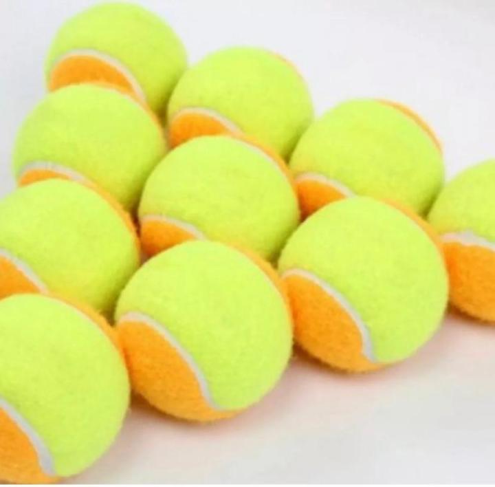 Tennis%20Ball%20%20Pressurized%20%20Polyester%20Orange%20Training%20Pack%20of%2012%20ITF%20Approved%20Quality%20Rebound%20-%20Image%202