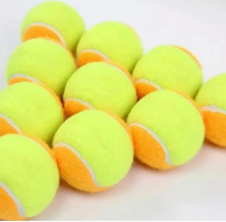 Tennis%20Ball%20%20Pressurized%20%20Polyester%20Orange%20Training%20Pack%20of%2012%20ITF%20Approved%20Quality%20Rebound%20-%20Image%202