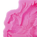 3D Horse Silicone Mold Unicorn Cake Decor Fondant Cookies Moulds Baking Tools. 