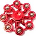 Fingertip Gyroscope Metal Fidget Spinner Star Shape Metal Hand Fidget Spinner Best QualitySpinner Big Size Metal Ball Stress Reducer Toy Fidget Spinners Cube Hand Fidget fingertip Spinner. 
