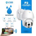 WIFI CAMERA PTZ OUTDOOR WATERPROOF V380 2MP WATER PROOF V380. 