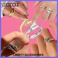 Romantic Punk Rings for Women Girls Hand Strap Love Hug Ring Fashion Lady Men  Adjustable. 