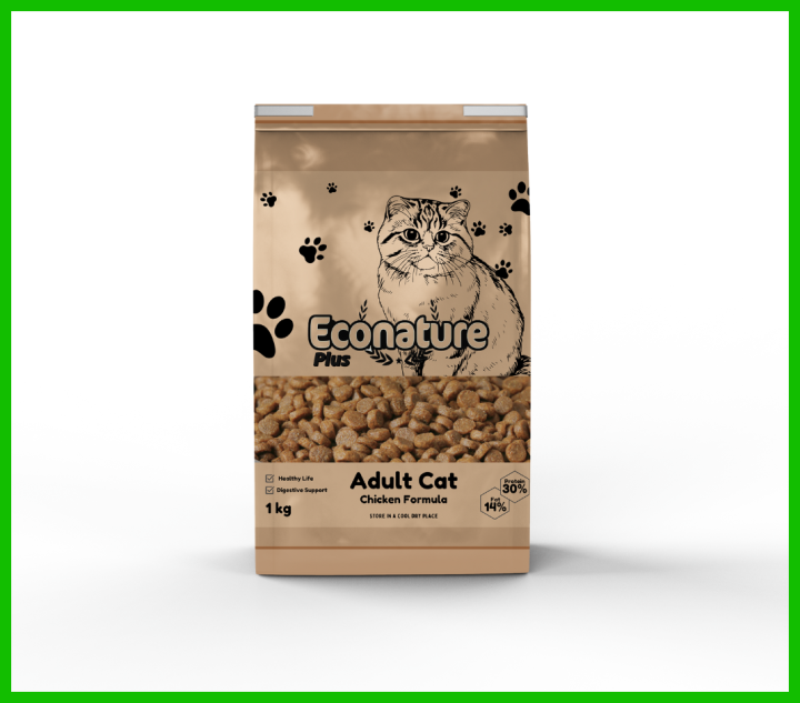 Econature Plus - Adult Cat Food - Chicken - 1Kg