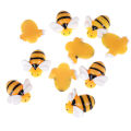 10pcs Flat Back Resin Cabochon Bee DIY Flatback Scrapbooking Embellishment Craft Encounter. 