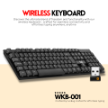 Ultra-Soft Wireless Keyboard with Multimedia Keys ~ Ultra-Slim Portable Wireless Gaming Key Board with Ergonomic Design for Tablet, Mobile, Computer, Laptop, Mac iOS, iPad, Android Smart Led TV Box, PC Gaming, Desktop, Office & Home Use by ZAGG & FunBug. 