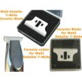 Ceramic Blade , 2Pcs Ceramic Cutter Blade Replacement for Wahl-Detailer T-Wide. 
