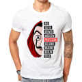 Money Heist Cities Names Printed T-shirt. 
